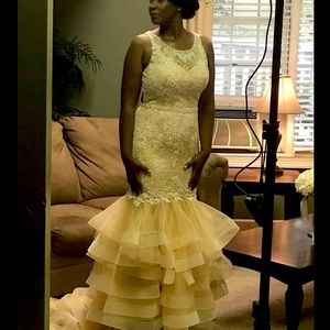 My wedding dress I was a second time bride